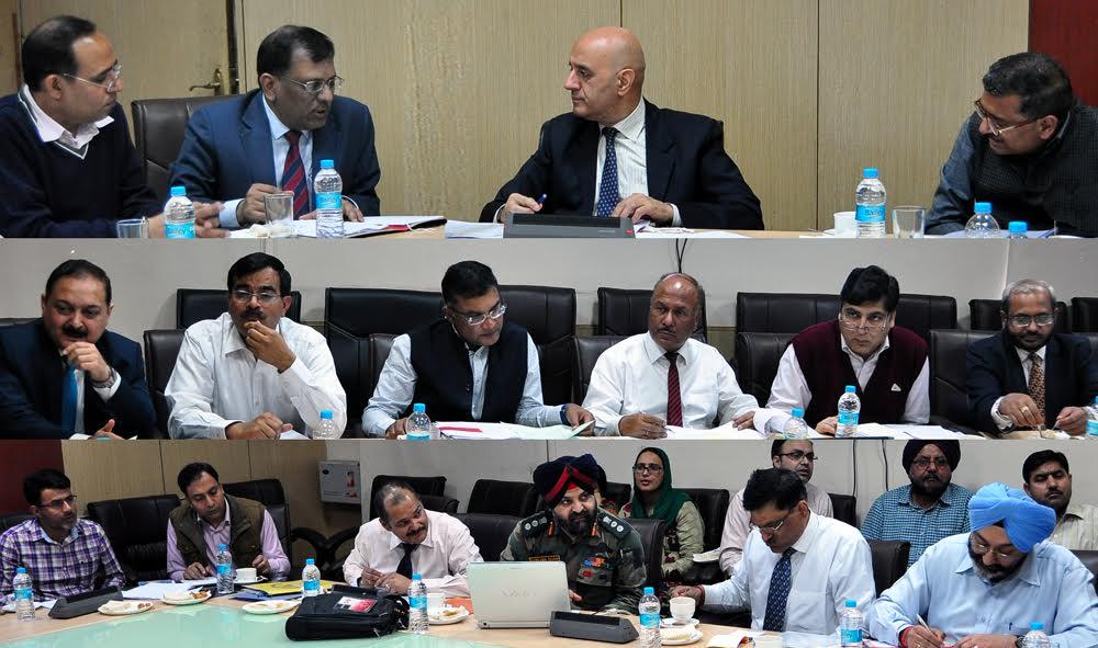 Parvez Dewan reviews progress of road projects executed by BRO